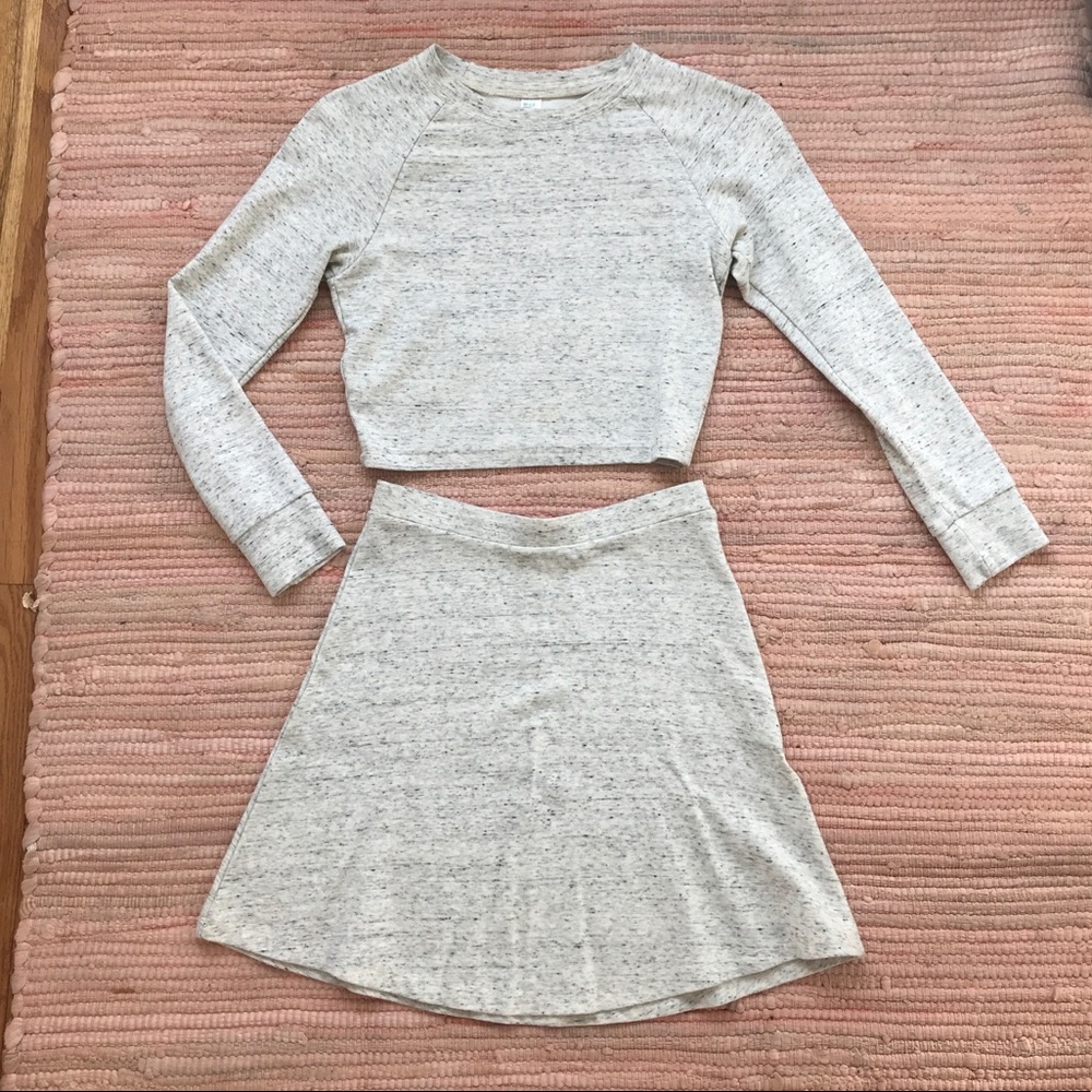 American Apparel Grey Skirt